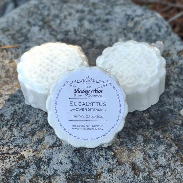 Eucalyptus Shower Steamer by The Sudsy Nun Soap Company